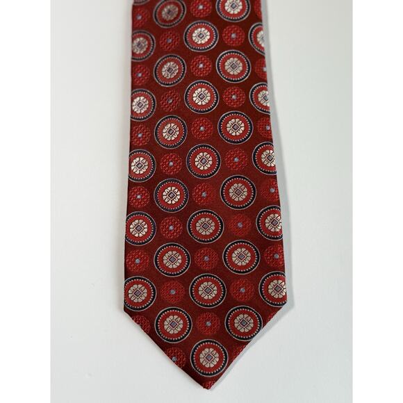 Daniel CREMIEUX‎ Signature Collection Red 100% Silk Tie Limited Edition 495/558 - Picture 1 of 8